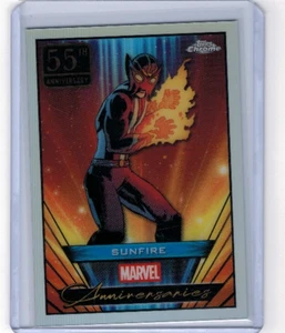 2025 Topps Chrome Marvel Sunfire 55th Anniversary (MA-10) - Picture 1 of 1