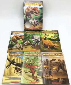 Dinosaur Cove Boxed Set Books 1-6 Paperback Rex Stone Scholastic No Tooth Charm - Picture 1 of 11