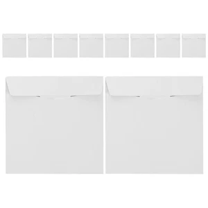 10 Pcs CD Boîtiers De Vides Couvertures D'albums Disques Vinyles - Photo 1/12