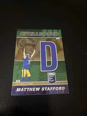 2022 Panini Elite Spellbound Matthew Stafford D - Image 1 of 4