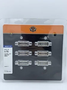 Harley Davidson 67679-09 ~ Electra - Glo Light Pod Kit - Ámbar ~ Neon Underglow - Imagen 1 de 3