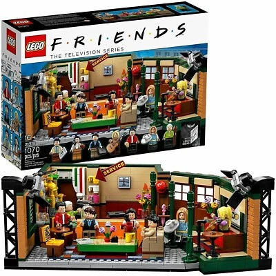 NEW SEALED Lego Ideas 21319 Friends Central Perk Set TV Television Free Shipping - Image 1 of 3