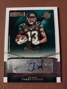 2015 TOMMY STREETER DONRUSS SIGNATUREN SIGNIERTE AUTOKARTE #13 DELFINE JAGS - Bild 1 von 2