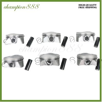 6X Pistons Rings Kit For Porsche Macan Panamera MCW.DA MCW.FA MCT.MA MDC.NA 3.0T — 第 1/4 张图片