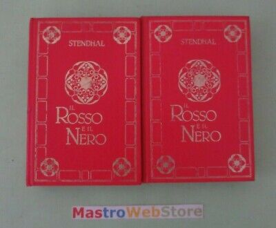 STENDHAL - IL ROSSO E IL NERO - VOLUME 1 E 2 - ED.1985 PERUZZO - LIBRO [L08] • 10.29€