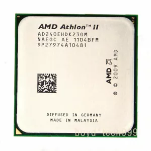 AMD Athlon II X2 240e CPU Processor AD240EHDK23GM 2.8 GHz 533 MHz Socket AM3 - Picture 1 of 1