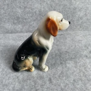 Vintage Porzellan Keramik braun hellbraun Beagle Hund Figur EX ZUSTAND SCHNELLER VERSAND!! - Bild 1 von 8
