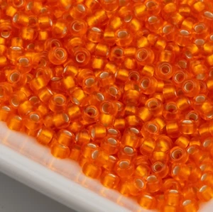 Perline di semi Toho 8/0 giacinto foderato argento opaco 15 g #30BF 10642144 - Foto 1 di 1