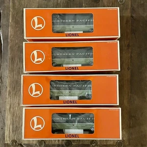 Lionel Northern Pacific 6-19167 19168 19169 19170 Set of 4 Vista Dome Cars NEW - Picture 1 of 12
