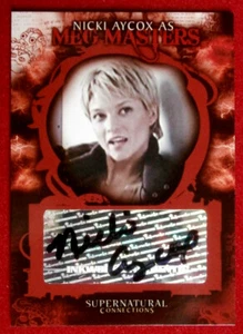 SUPERNATURAL - NICKI AYCOX - Personally Signed Autograph Card - 2006 - Picture 1 of 2