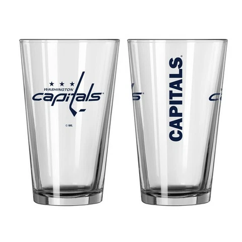 Washington Capitals Boelter NHL Game Day 16oz Pint Glass(1) FREE SHIP!! Cover