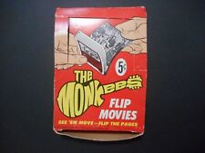 1967 MONKEES FLIP BOOKS EMPTY DISPLAY BOX TOPPS