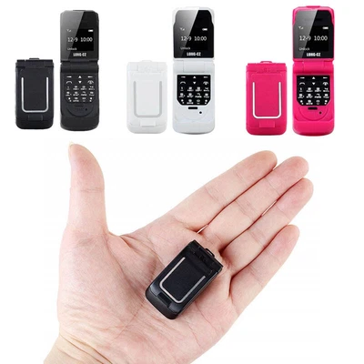 Mini Flip Handy Für Kinder Bluetooth Dial Magic Voice Handsfree Android 0,66” - Bild 1 von 4