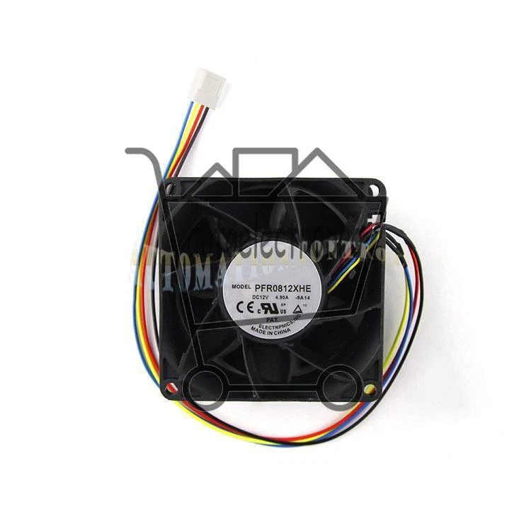 Cooling Fan For Delta PFR0812XHE 12V 4.9A 80*80*38mm 13300RPM 4pin PWM~ - Image 1 of 1