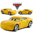 Disney Pixar Cars 3 Yellow Cruz Ramirez 1:55 Diecast Model Toy Car Loose Gift
