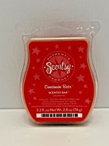 Scentsy Cinnamon Bear 3.2oz Wax Bar New Wickless Candles Melts Fragrance - Picture 1 of 4
