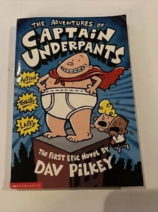 The Adventures of Captain Underpants - Paperback By Dav Pilkey - GOOD - Picture 1 of 3