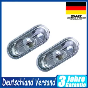 2X Blinkleuchte Blinker glasklar seitlich für SEAT VW PASSAT POLO DE - Bild 1 von 10