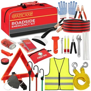 GADLANE Roadside Emergency Extra Large Car Breakdown Jump Leads First Aid Xlarge - Picture 1 of 7
