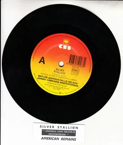 WAYLON JENNINGS WILLIE NELSON JOHNNY CASH KRIS KRISTOFFERSON Silver Stallion NEW - Picture 1 of 2
