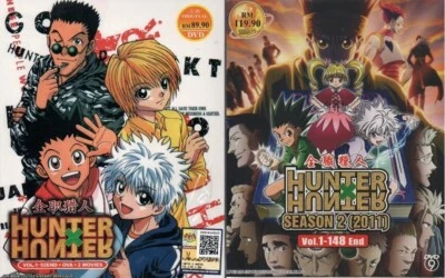 DVD Anime Hunter X Hunter Season 1 + Season 2 (2011) English Subtitle - Image 1 of 4