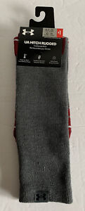 Under Armour Hitch Rugged NEW Cushioned Boot Socks Size Mens 8.5-13 Womens 10-14