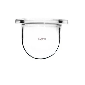 Glasreaktor Rundboden Kolben Labor Chemie Reaktionsgefäß Flansch Außendurchmesser = 150 mm - Bild 1 von 10