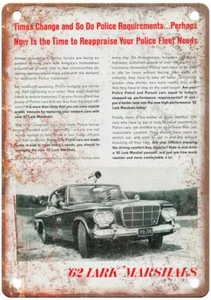 1962 Studebaker Vintage Automobile Ad Retro Look Reproduction Metal Sign A2947 - Picture 1 of 2