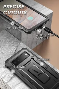 SUPCASE for Google Pixel 7A Full-Body Case Rugged Kickstand Shockproof Cover - Picture 1 of 7