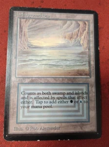 MTG UNDERGROUND SEA INTERNATIONAL COLLECTOR'S EDITION - POOR - MARE SOTTERRANEO - Picture 1 of 2