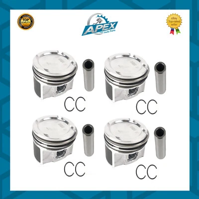 Opel Astra Insignia 1.4 Moteur Turbo Euro 5 A14NEL A14NET Piston 55565420 - 4 PC - Photo 1/4