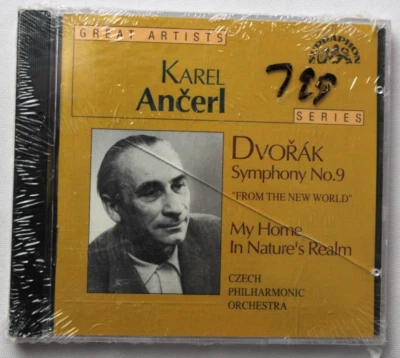 KAREL ANCERL DVORAK SYMPHONY NO 9 MY HOME IN NATURE'S REALM [NEW CD] - Imagem 1 de 4