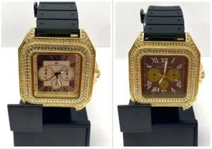 Relojes cuadrados Montres Carlo de cuarzo con correa de silicona - Elige tu diseño - Imagen 1 de 11