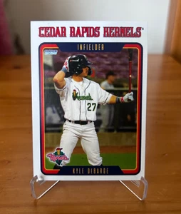 2025 Cedar Rapids Kernels Kyle DeBarge Minnesota Twins - Picture 1 of 1