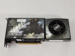 BFG NVIDIA Geforce GTX 260 Maxcore OC 896 MB GDDR3 PCI Express 2.0 x16 Video - Picture 1 of 6