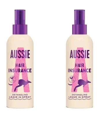 Aussie Miracle Recharge Hair Insurance Leave In Conditioner 250ml x 2 - Image 1 of 4