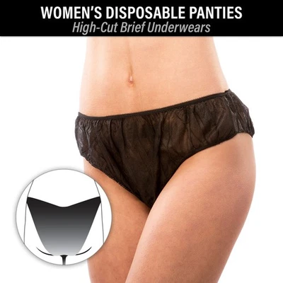 30 piezas bragas desechables para mujer spa clínica de bronceado gimnasio viaje (DP109x5) Foto 1 de 4