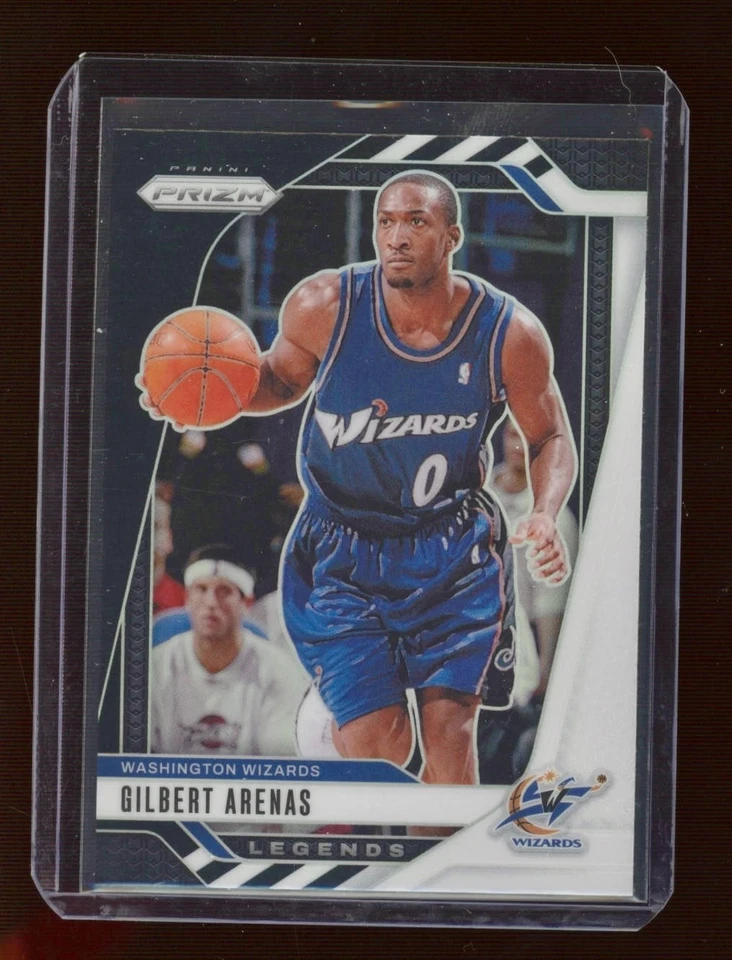2024-25 Panini Prizm - Legends Gilbert Arenas #275 BLACK & WHITE PANDA Prizm SSP - Image 1 of 1