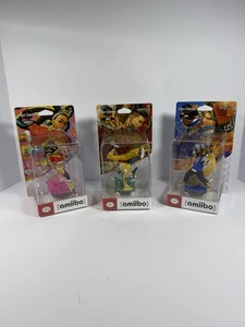Nintendo amiibo Jamie Kimberly Luke Juego de 3 piezas Street Fighter 6 Versión EE. UU. NUEVO EN CAJA - Imagen 1 de 4