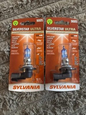 Sylvania SilverStar Ultra 9005 HB3 65W Two Bulbs Light DRL Daytime Upgrade Lamp - Image 1 of 4