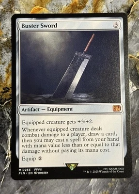 MTG – Final Fantasy – Buster Sword – Mythic 0255 - Bild 1 von 3