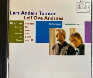 BRAHMS - Viola Sonatas - Tomter/Andsnes CD AS NEW! Virgin - Picture 1 of 2