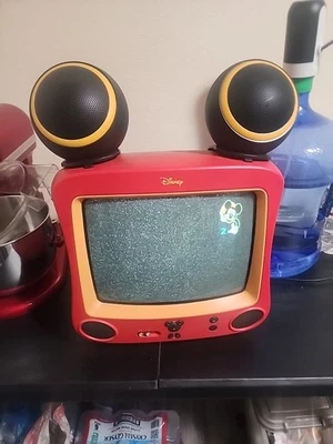 TV Disney Mickey Mouse 13 colores con altavoz orejas funciona. Leer descripción  Foto 1 de 4