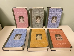 The Oxford Illustrated Jane Austen 6-Volume Collection (1988, Hardcover DJ) - Foto 1 di 12