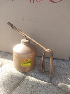 Lata de aceite bomba Golden Rod vintage - Imagen 1 de 8