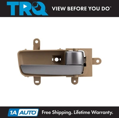 TRQ Front Right Rear Interior Door Handle Fits 2004-2005 Nissan Maxima Foto 1 de 4