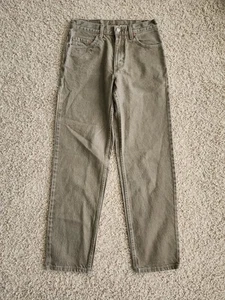 Jeans Levis 1999 vintage para hombre 30x32 550 lengüeta roja calce relajado años 90 marrón denim - Imagen 1 de 9