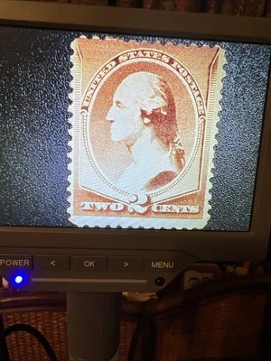 US Scott #210 Mint* (MNH, OG, VF-XF) WASHINGTON 2¢, NH, SCV $275 - Image 1 of 2