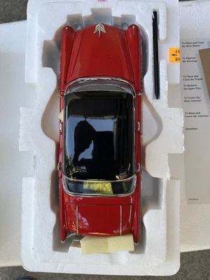 DANBURY MINT  DIECAST: 1956 BUICK ROADMASTER 4 DOOR REVIERA, 1:24. - Image 1 of 4