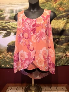 Simply Emma Size 2X Sleeveless Top - Picture 1 of 3